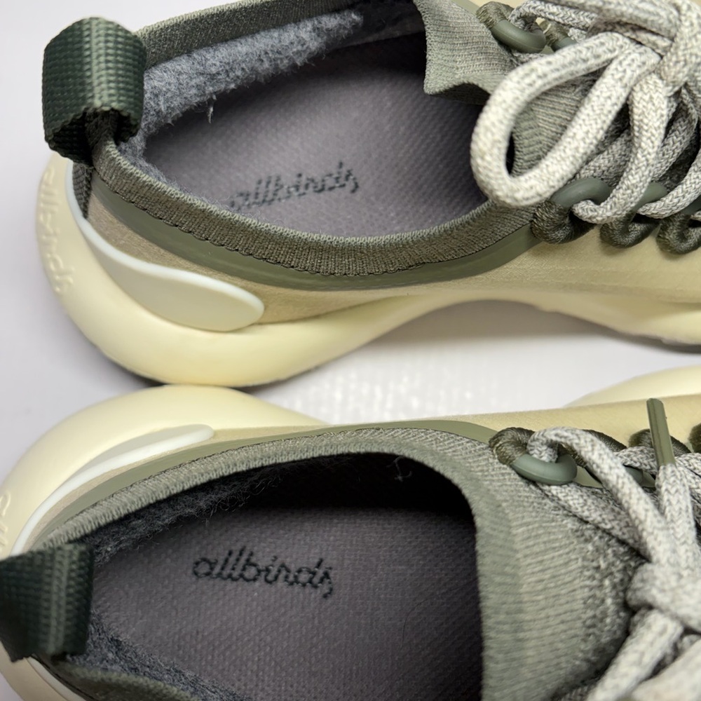 Allbirds Size 8 Trail Runner SWT Green Wool Hiking Women's - Picture 7 of 9